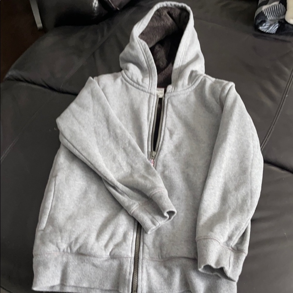 Gray sweater
